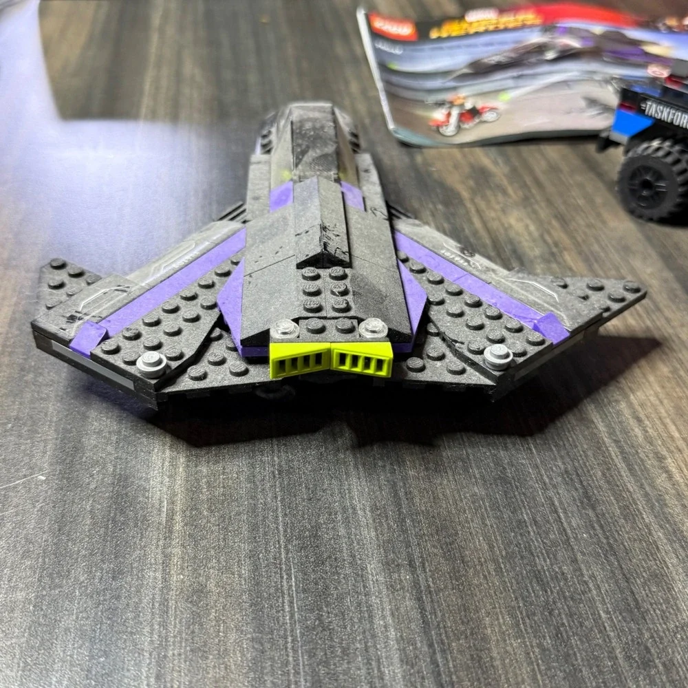 LEGO‎ Marvel Super Heroes Black Panther Pursuit 76047 Jet Car Set